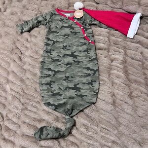 Mud Pie Camo Take Me Home 0-3 Months